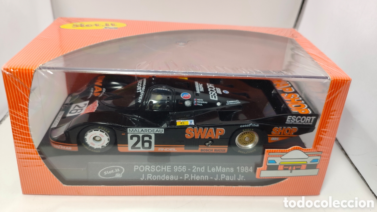 Slot Cars: SLOT.IT PORSCHE 956C LE MANS 1984 CA02F