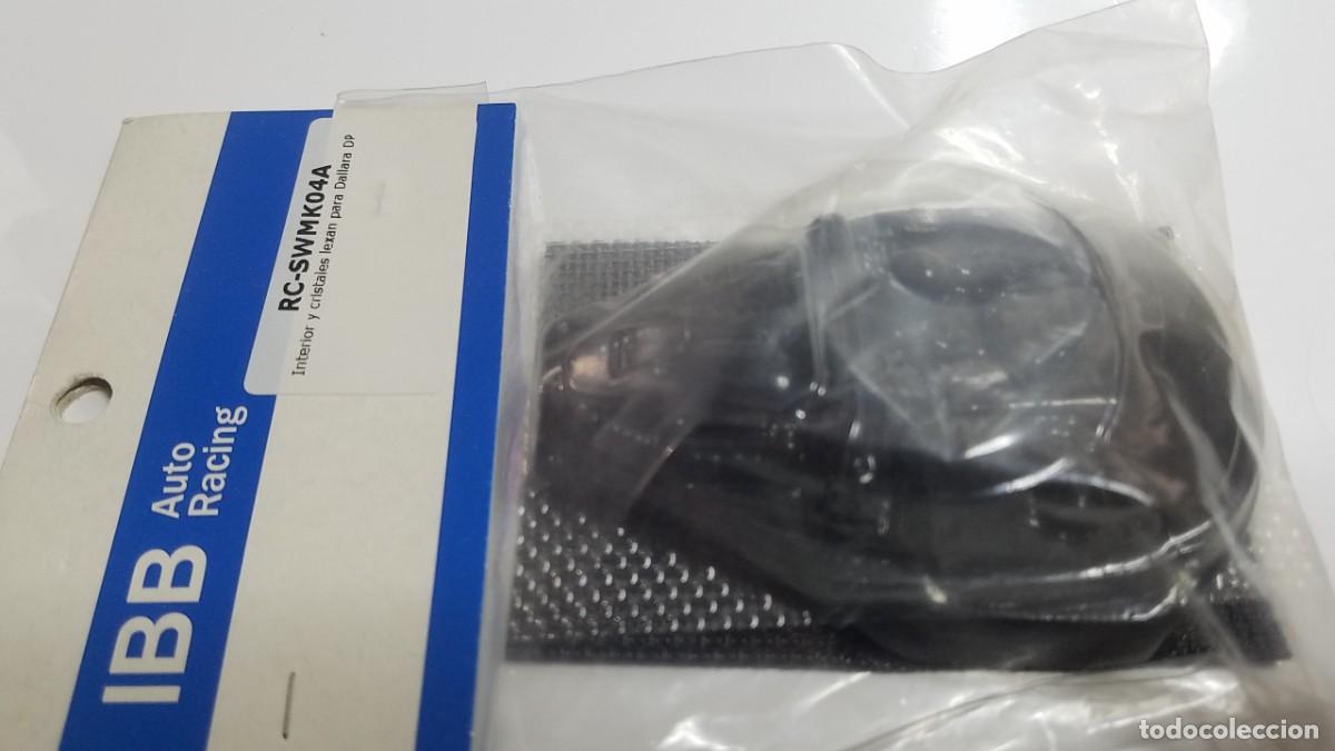 Slot Cars: SLOT SCALEXTRIC IBB AUTO RACING BLISTER BOLSA INTERIOR Y CRISTALES LEXAN DALLARA DP REF. RC-SWMK04A