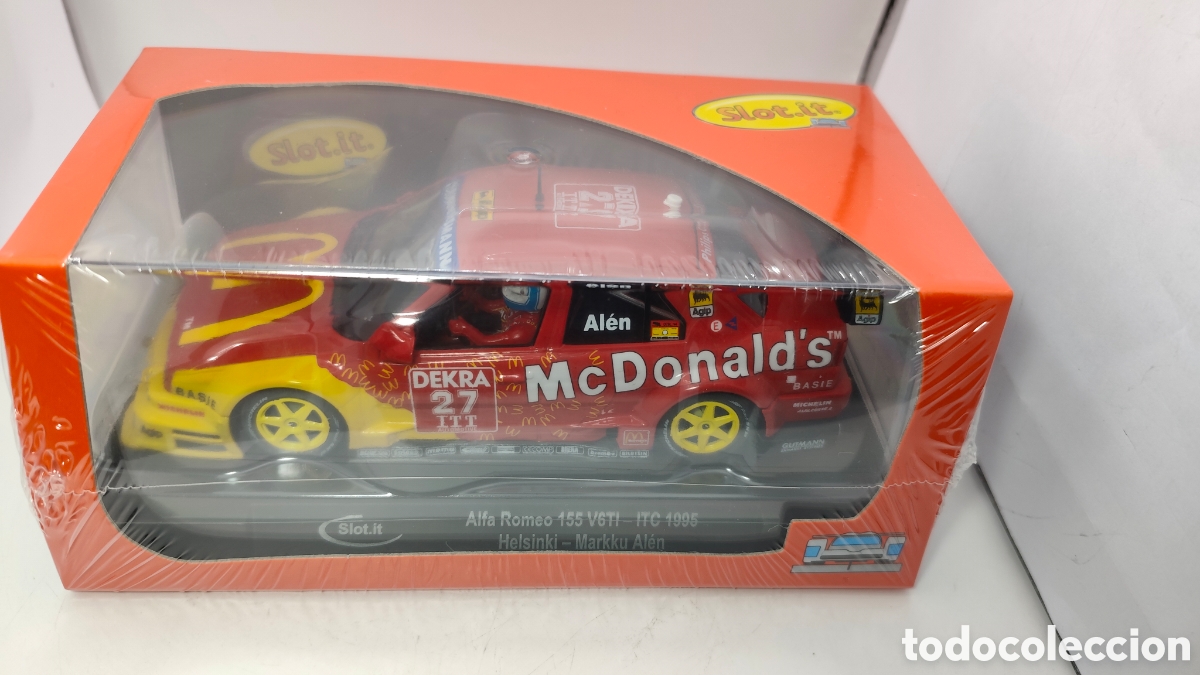 Slot Cars: SLOT.IT ALFA ROMEO 155 ITC N.27 HELSINKI 1995 CA40B