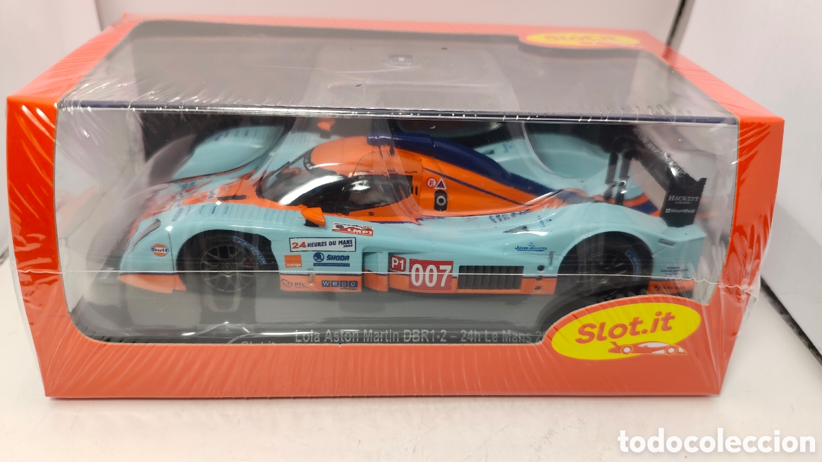 Slot Cars: SLOT.IT LOLA ASTON MART&Iacute;N DBR1-2 N.007 24H LE MANS 2009 CA31D