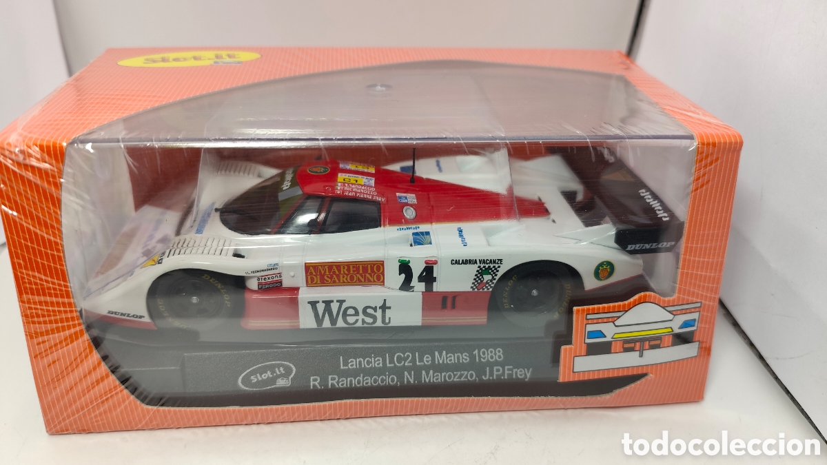 Slot Cars: SLOT.IT LANCIA LC2 N.24 LE MANS 1988 CA21A