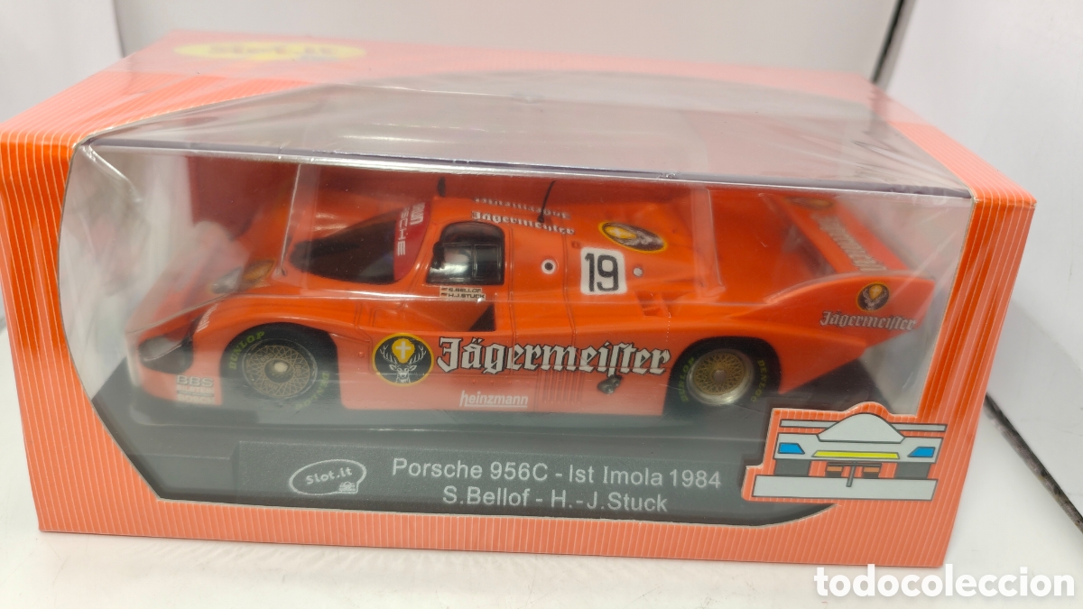 Slot Cars: SLOT.IT PORSCHE 956C 1ST IMOLA 1984 SICA09A