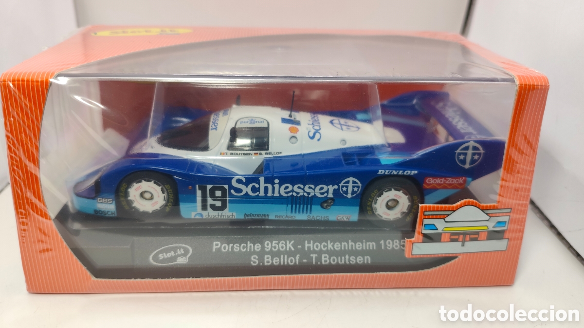 Slot Cars: SLOT.IT PORSCHE 956K HOCKENHEIM 1985 SICA09B