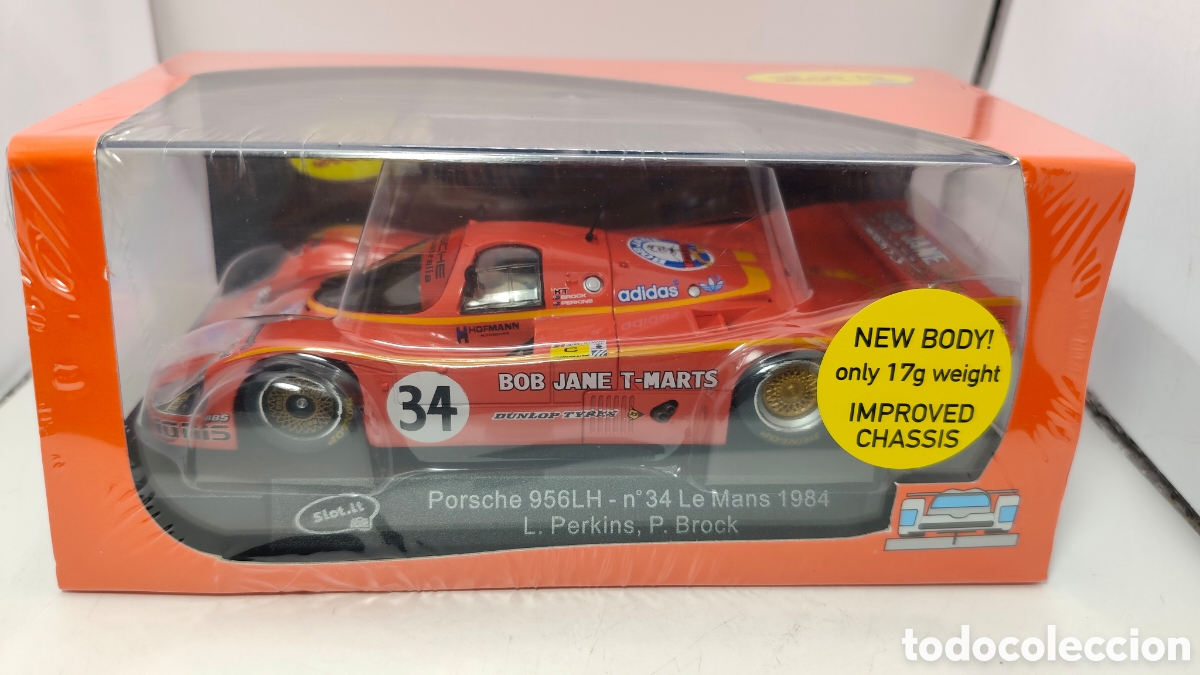 Slot Cars: SLOT.IT PORSCHE 956LH N.34 LE MANS 1984 CA02G