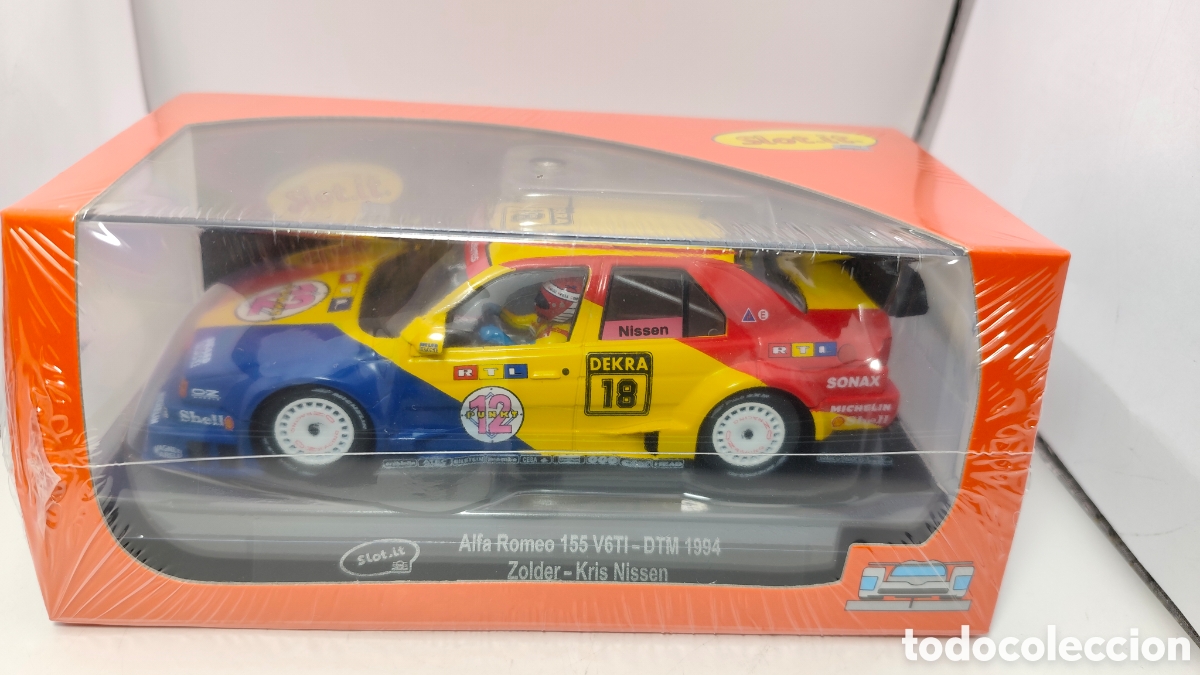 Slot Cars: Slot.it alfa romeo 155 DTM n.18 Zolder 1994 ca50a