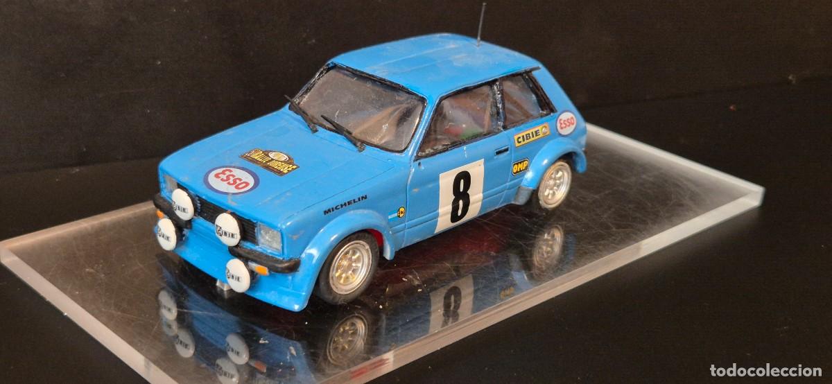 Slot Cars: SCALEXTRIC PROTOTIPO TALBOT SAMBA CHASIS 3D PREPARACION RALLY FUNCIONA CORRECTAMENTE