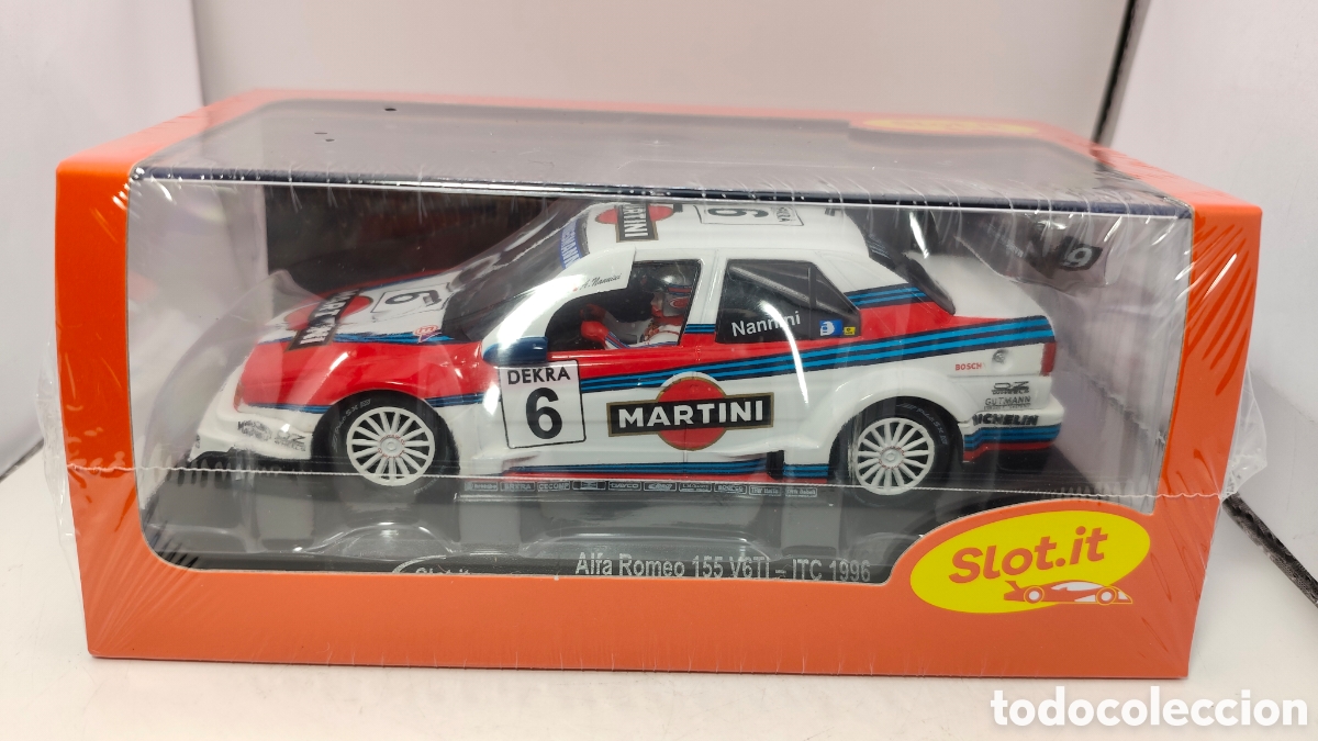 Slot Cars: SLOT.IT ALFA ROMEO 155 ITC N.6 1996 1ST NURBURGRING CA45C