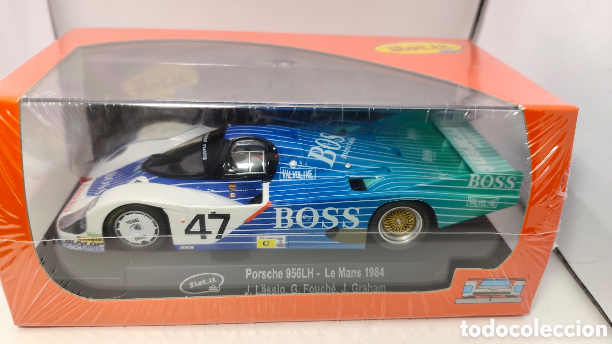 Slot Cars: SLOT.IT PORSCHE 956LH N.47 LE MANS 1984 CA02I