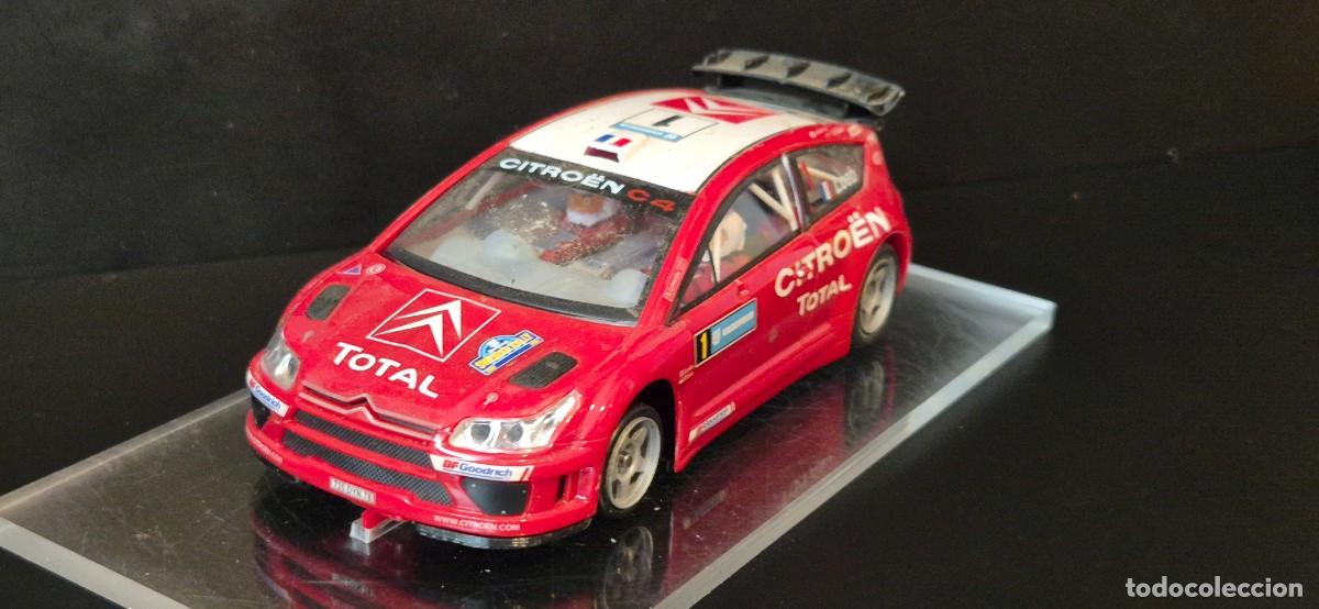 Slot Cars: SCALEXTRIC NINCO CITROEN C4 DIRIA QUE ES CARROCERIA NINCO CON CHASIS 3D PREPARADO