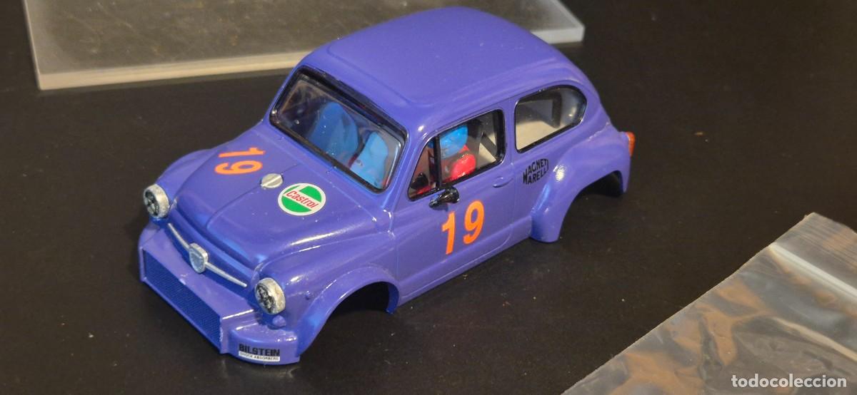 Slot Cars: SCALEXTRIC CARROCERIA FIAT ABART 1000 PARA PROYECTO 1/24 SIN CHASIS