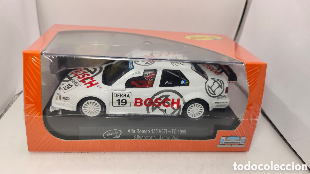 Slot Cars: SLOT.IT ALFA ROMEO 155 ITC N.19 SILVERSTONE 1996 CA45A