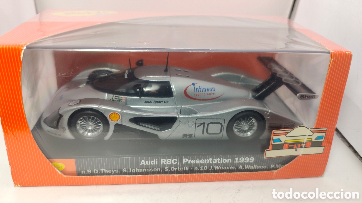 Slot Cars: SLOT IT AUDI R8C 1999 PRESS PRESENTATION SICA01D