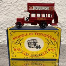 Slot Cars: LESNEY MODELS OF YESTERYEAR N2 MADE IN ENGLAND ORIGINAL NUEVO. Lote 325330278