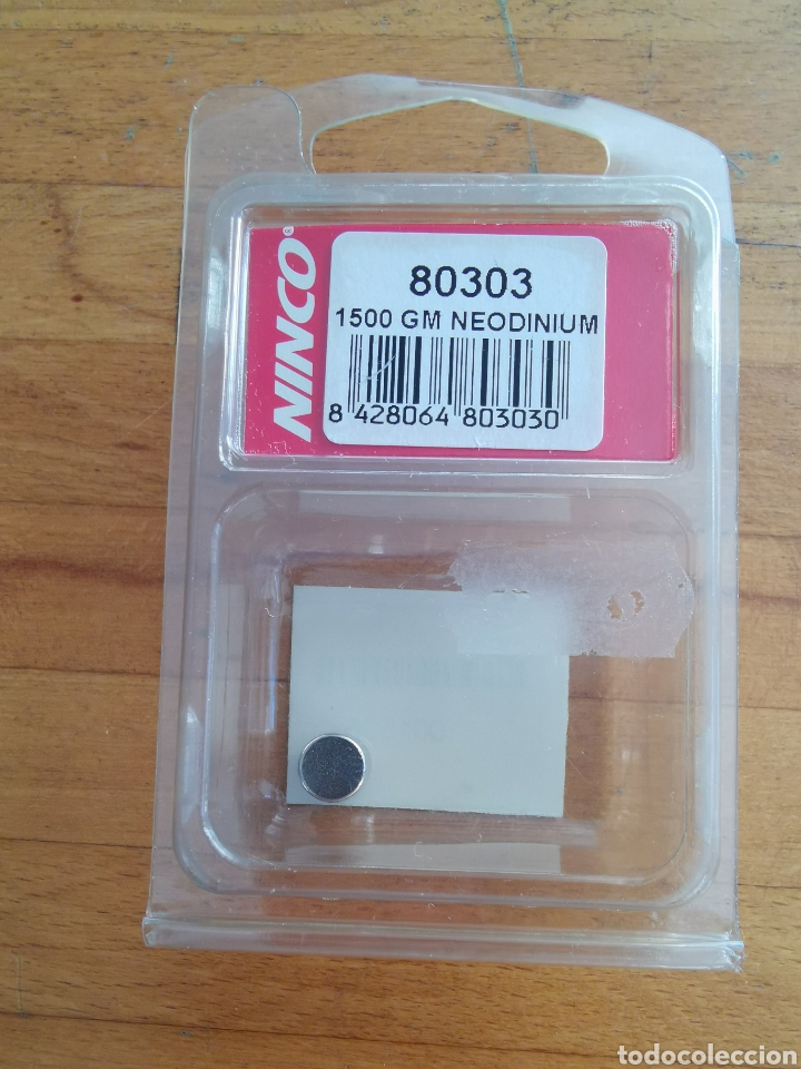 Slot Cars: Im&aacute;n 1500 GM Neodinium para coches de slot scalextric de la marca Ninco ref. 80303 en bl&iacute;ster