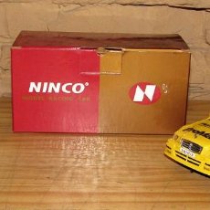 Slot Cars: NINCO - AMG MERCEDES CLASE C - AMARILLO - REF. 50107 - NUEVO Y EN SU CAJA ORIGINAL