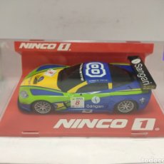 Slot Cars: NINCO CHEVROLET CORVETTE GT3 Z06 SANGARI NINCO1 REF. 55024. Lote 283672193