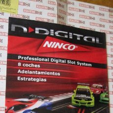 Slot Cars: NINCO ORIGINAL: CATALOGO TAMAÑO FOLIO NINCO DIGITAL, ADELANTAMIENTOS, ESTRATEGIAS. Lote 329929368