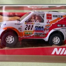 Slot Cars: NINCO RAID MITSUBISHI PAJERO -MASUOKA DAKAR Nº 201- REF. 50306. Lote 349475854