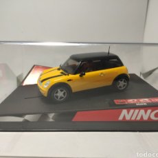 Slot Cars: NINCO MINI COOPER YELLOW REF. 50277