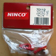 Slot Cars: NINCO - PILOTO Y COPILOTO RALLYE - REF. 70112 - NUEVO Y EN SU BLISTER ORIGINAL - SIN USO