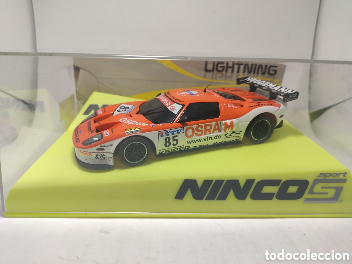 ninco ford gt osram lightning ref. 50593 - Buy Slot cars Ninco on  todocoleccion