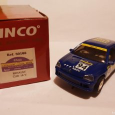 Slot Cars: SCALEXTRIC RENAULT CLIO COSTA BRAVA REF.-50108 DE NINCO