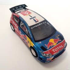 Slot Cars: ERROR NINCO CITROEN C4 WRC ”RED BULL” 2008 - REF. 50514 - DESCATALOGADO - COMO NUEVO.