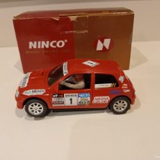 Slot Cars: NINCO. RENAULT CLIO 16V. ROJO. REF. 50102