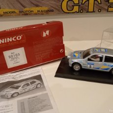 Slot Cars: NINCO. RENAULT CLIO 16V. PLATA. REF. 50103