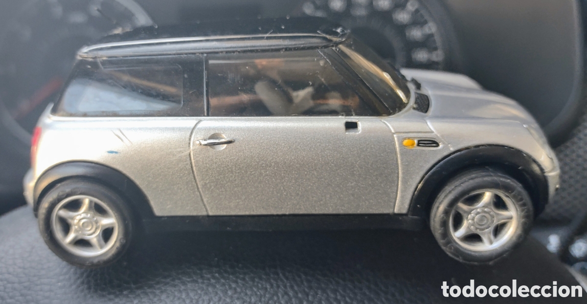Slot Cars: Mini Cooper silver ninco - Foto 3