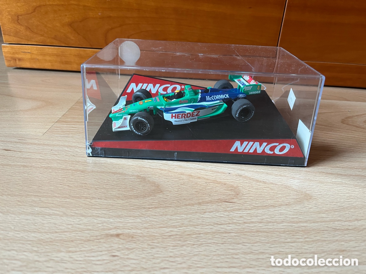 Slot Cars: COCHE SCALEXTRIC NINCO FORMULA 1 LOLA FORD HERDEZ COMPETITION