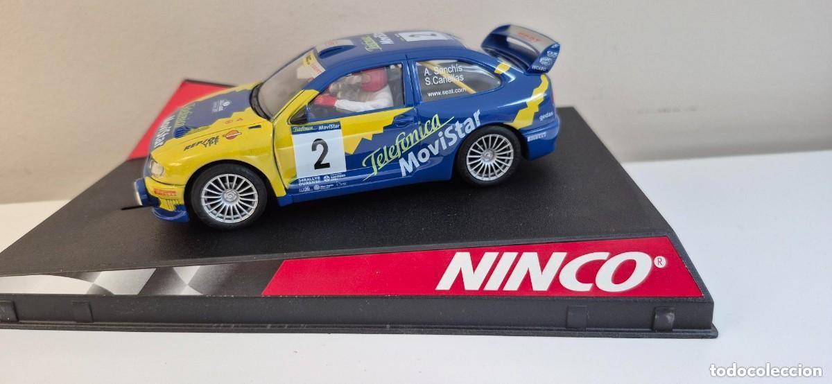 Slot Cars: 956 SCALEXTRIC NINCO COCHE SEAT CORDOBA TELEFONICA SANCHIS 50249 SLOT CAR