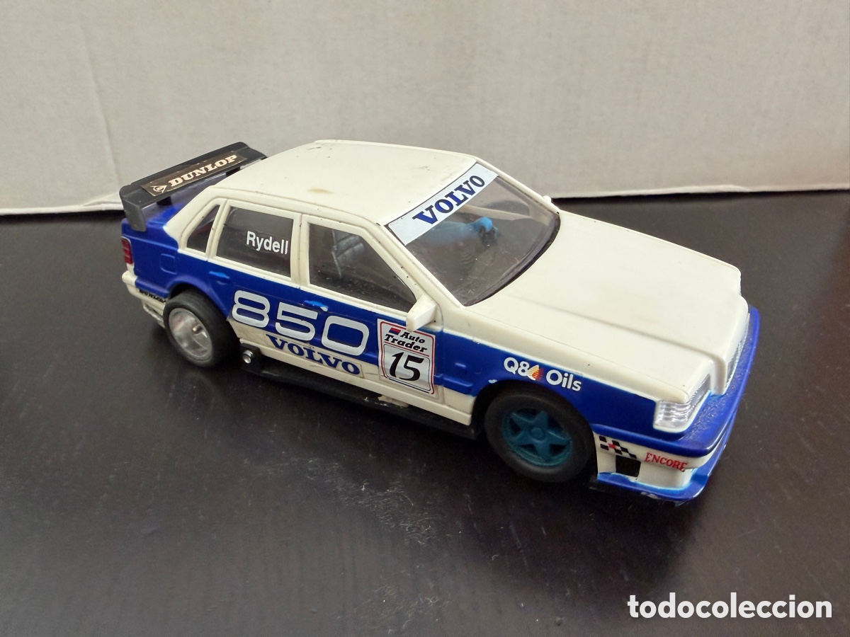 Slot Cars: Coche volvo retocado incompleto de NINCO A REPARAR