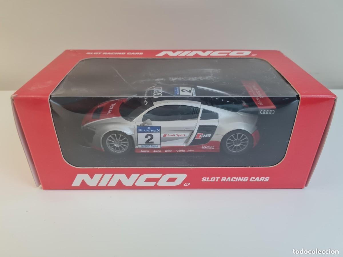 Slot Cars: 642- Scalextric NINCO Coche AUDI R8 GT3 #2 50669 SLOT CAR