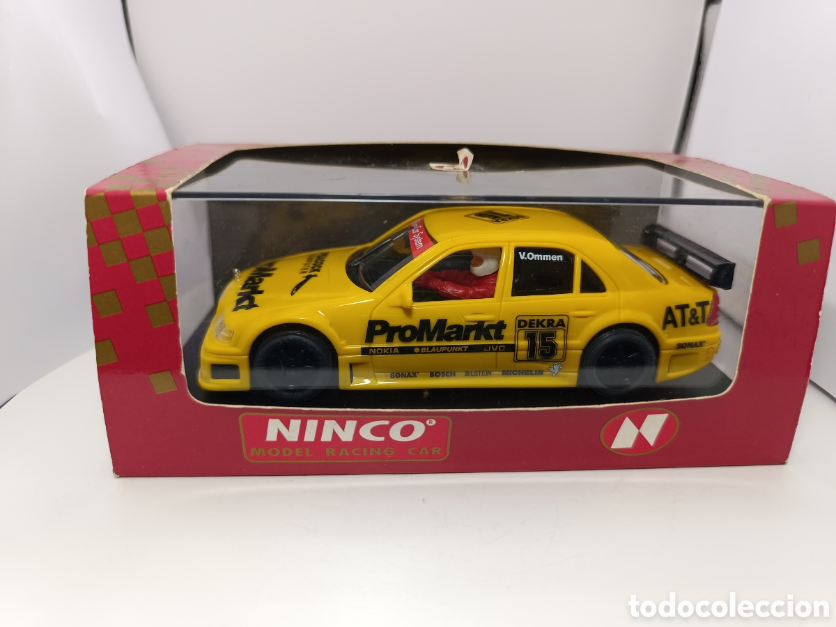 Slot Cars: NINCO AMG MERCEDES C KLASSE PROMARKT 50107