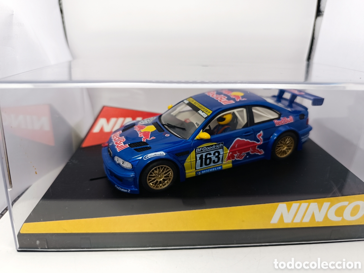 Slot Cars: NINCO BMW M3 GTR RED BULL 50350