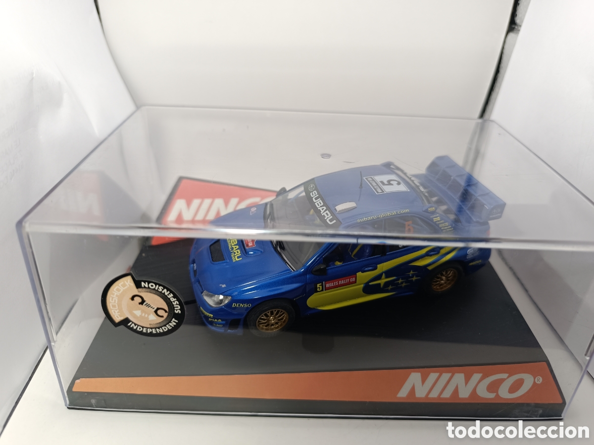 Slot Cars: NINCO SUBARU IMPREZA WRC WALES RALLY GB 50440