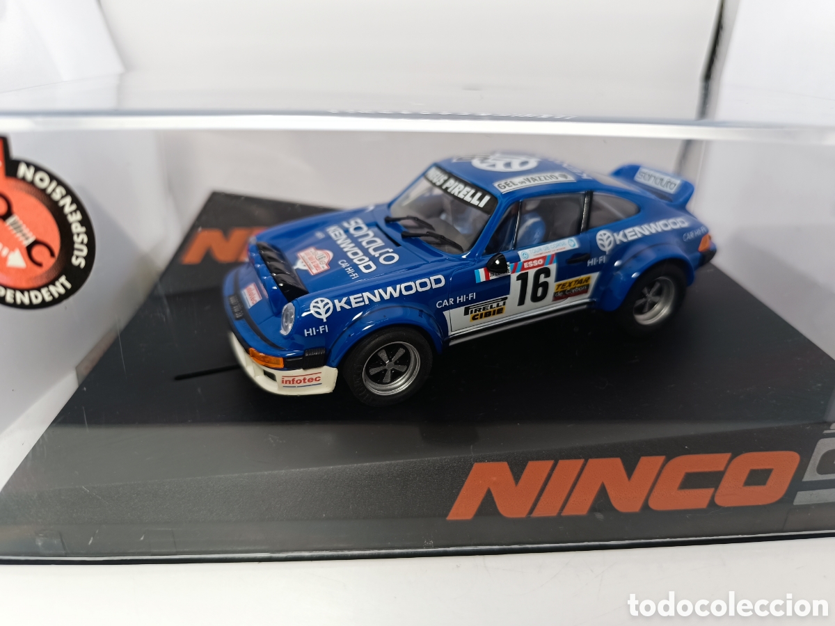 Slot Cars: NINCO PORSCHE 911 SC RALLY KENWOOD 50573