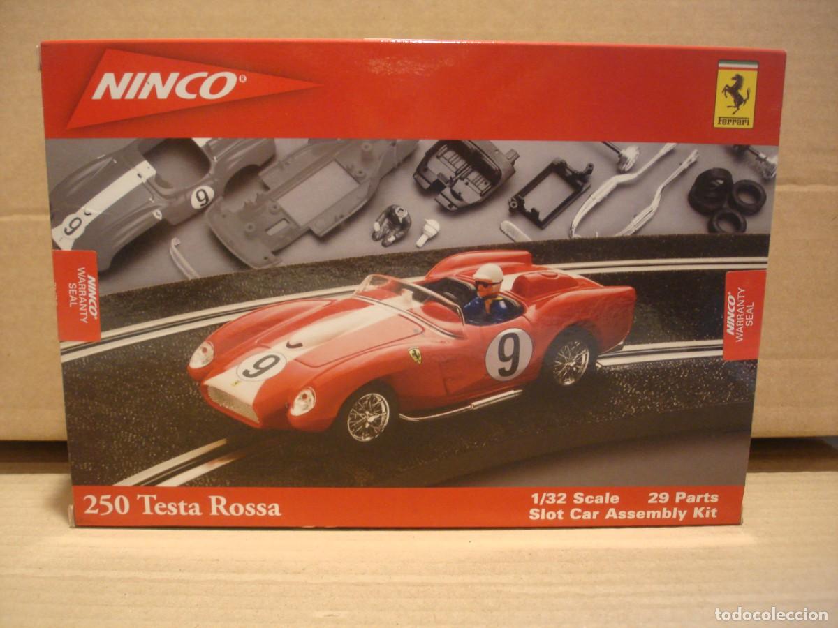 Slot Cars: NINCO KIT FERRARI 250 TESTA ROSSA REF 50470 PRECINTADO