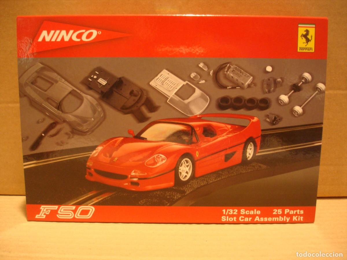 Slot Cars: NINCO KIT FERRARI F-50 REF 50415 PRECINTADO