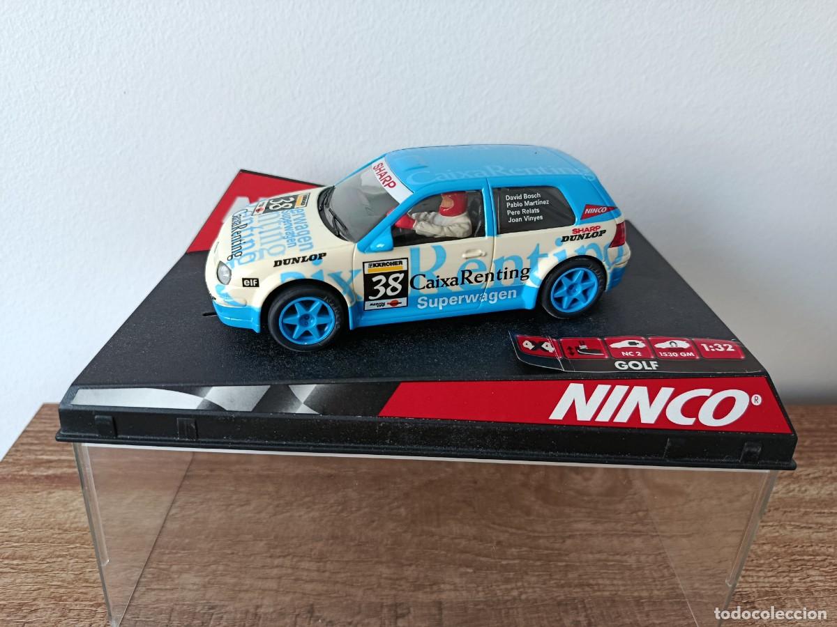Slot Cars: Volkswagen Golf Kit-car CaixaRenting de Ninco