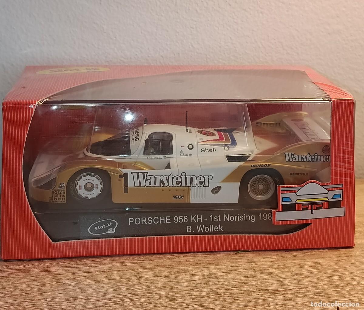 Slot Cars: Porsche 956 KH Warsteiner de Slot.it
