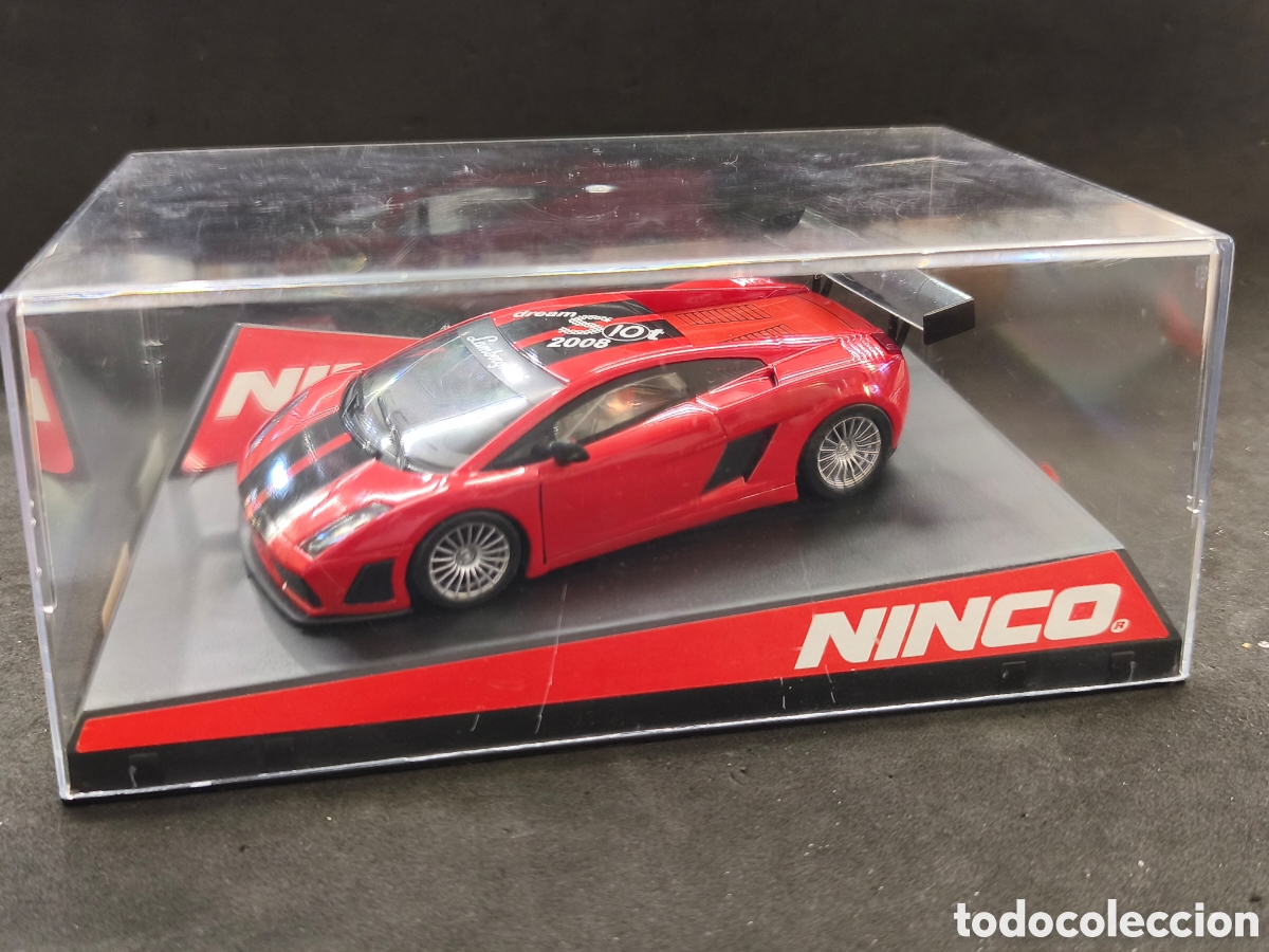 Slot Cars: Coche slot car Ninco Lamborghini S10T 2008