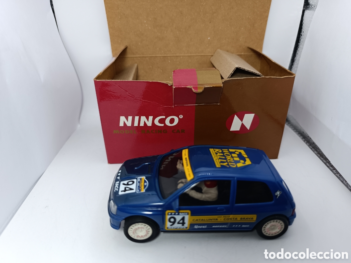 Slot Cars: NINCO RENAULT CLIO 16V RALLY RACC CATALUNYA 1994