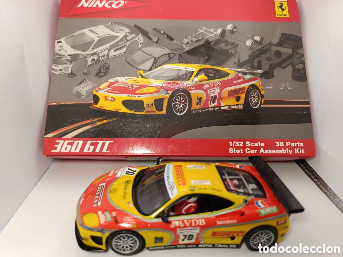 Slot Cars: NINCO FERRARI 360 GTC PIRELLI 50454