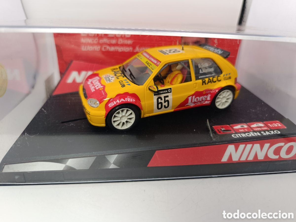 Slot Cars: NINCO CITROEN SAXO JWRC WORLD CHAMPION DANI SOL&Agrave;