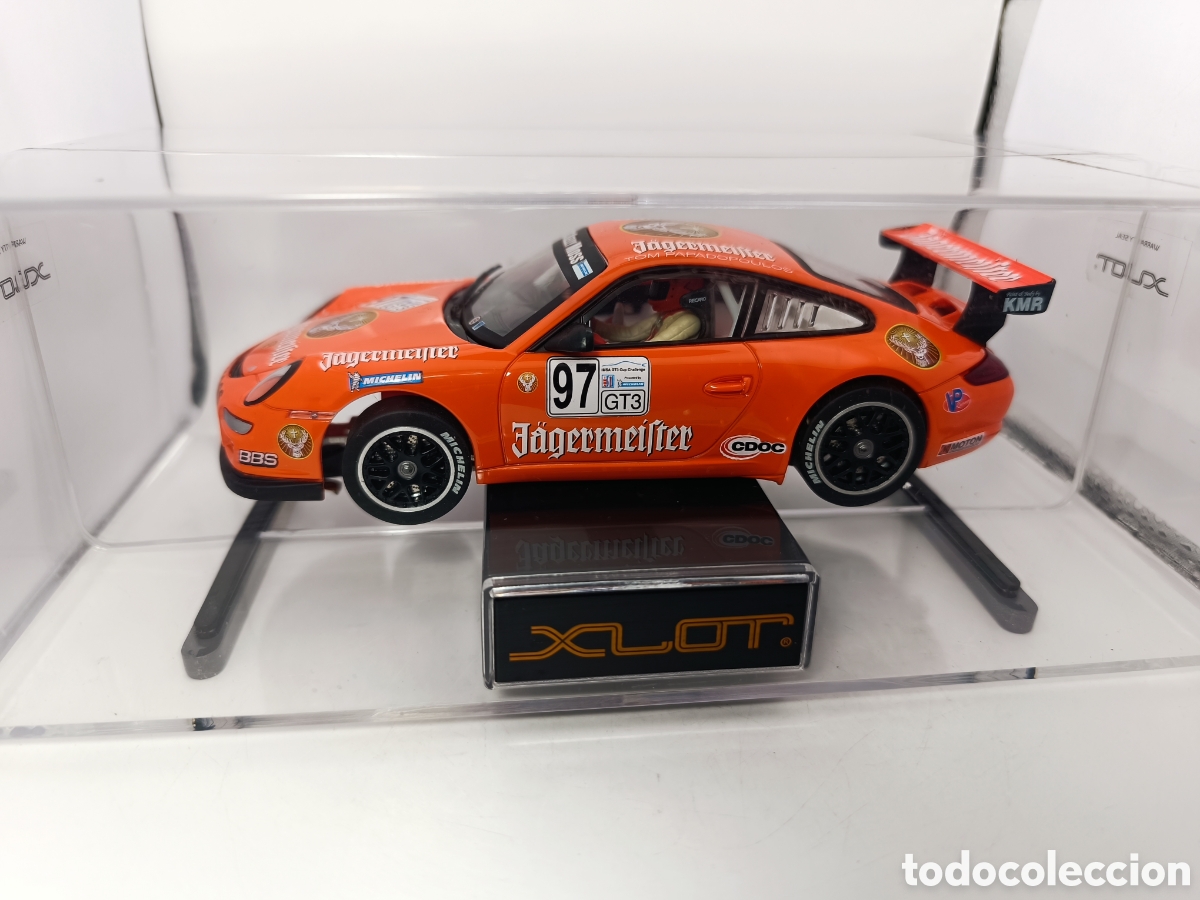 Slot Cars: XSLOT PORSCHE 997 GT3 JAGERMEISTER NINCO 1/28