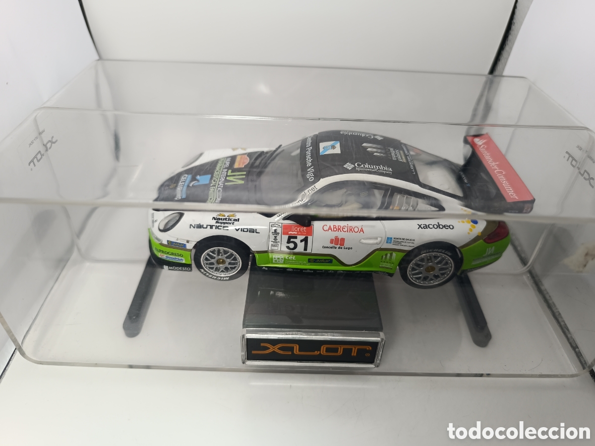 Slot Cars: XLOT PORSCHE 997 RALLY NUPEL TEAM NINCO 1/28