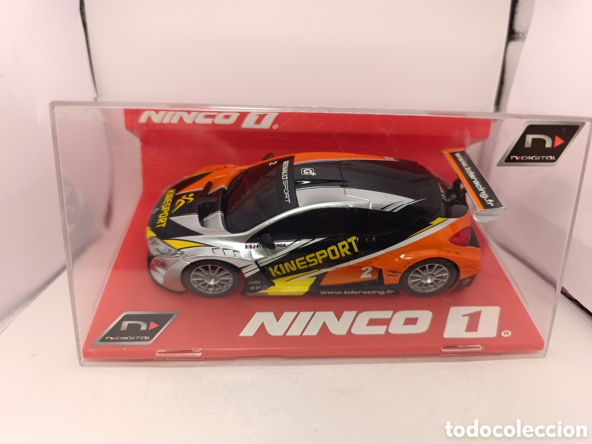 Slot Cars: NINCO 1 RENAULT MEGANE TROPHY'09 KINESPORT N DIGITAL 55036