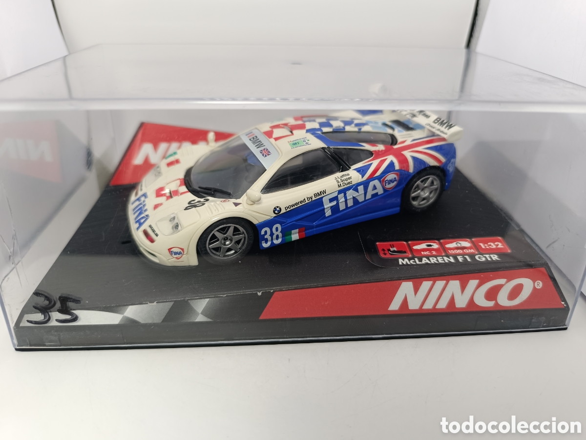 Slot Cars: NINCO MCLAREN F1 GTR FINA 50273
